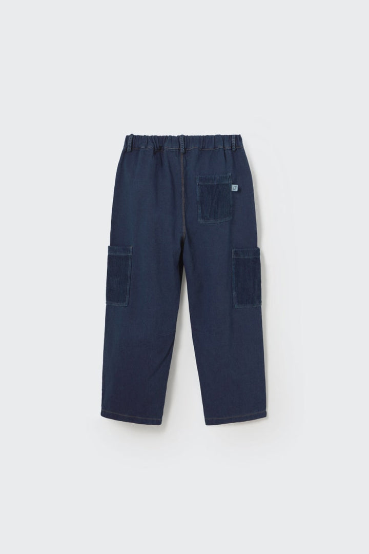 Dobby Denim Pocket Pants Denim