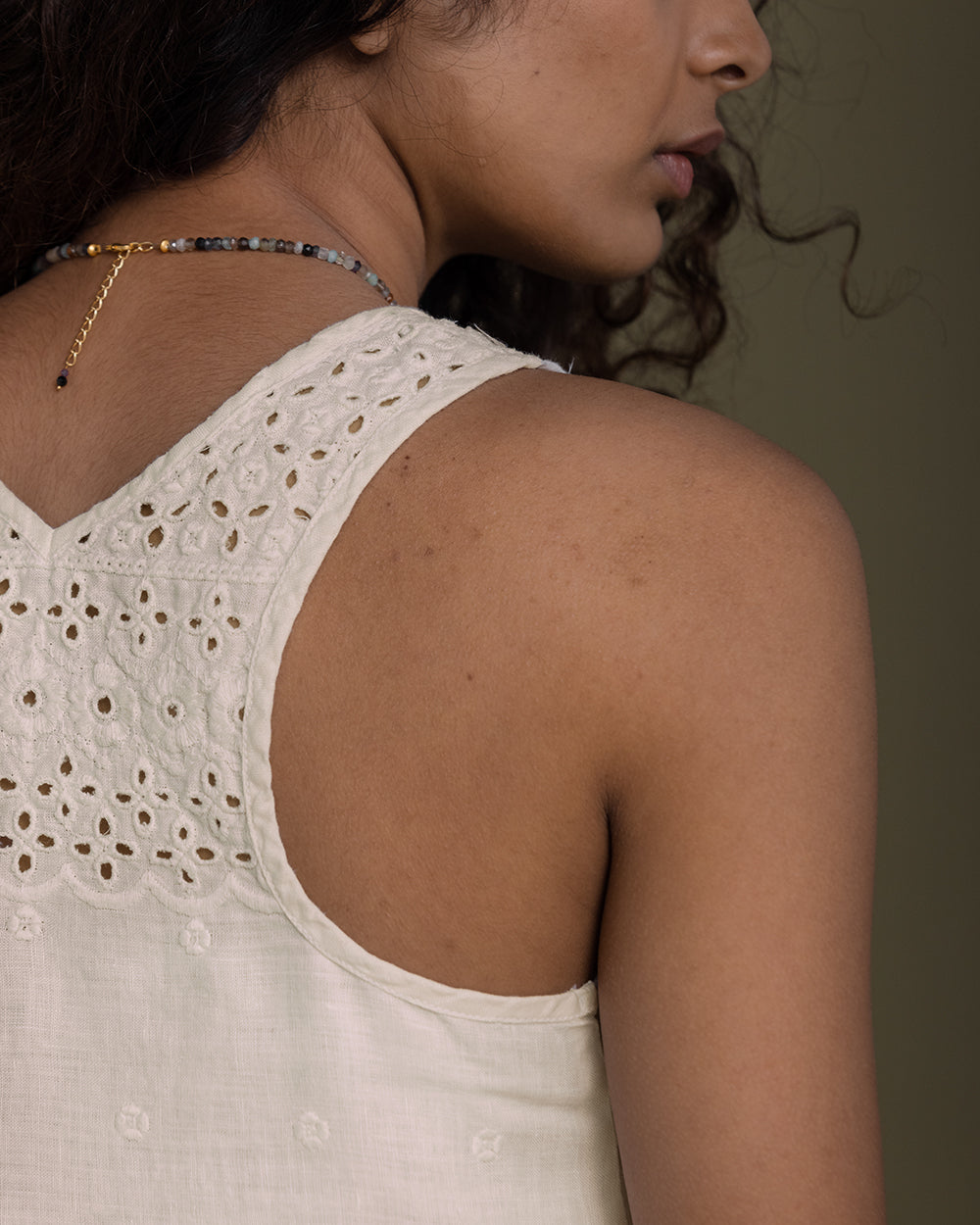 The Beach Shack Shirt - Shell Off-White