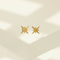 Burst Charm Stud Earrings