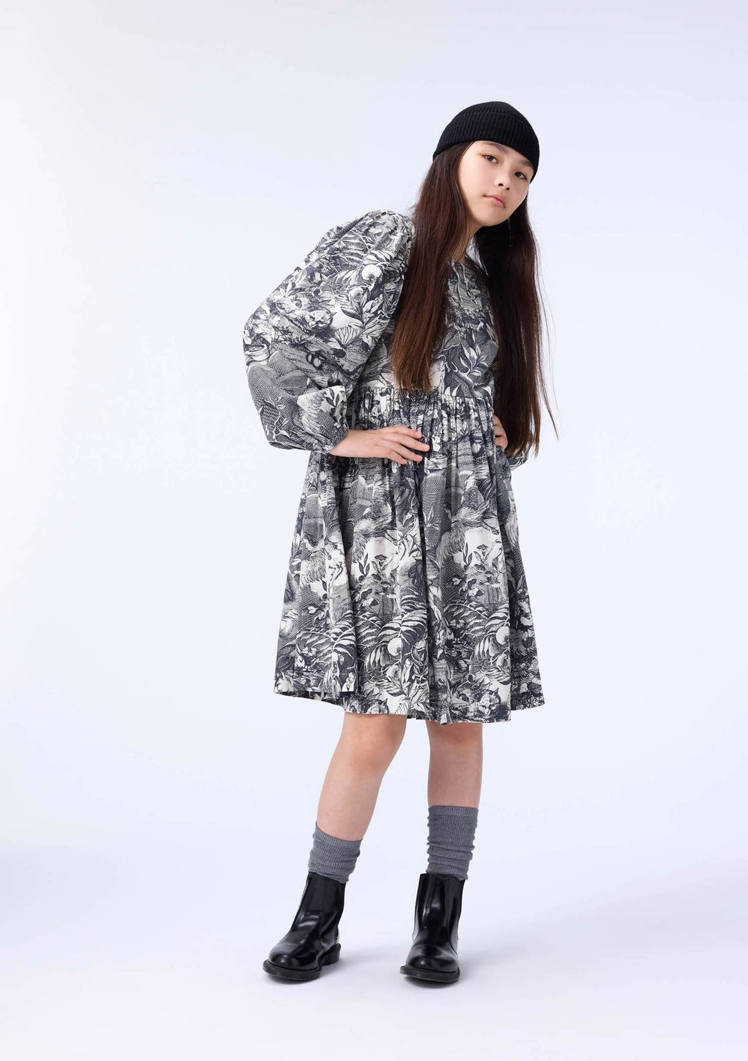 Cocos Dress Long Sleeve - Magical Etching