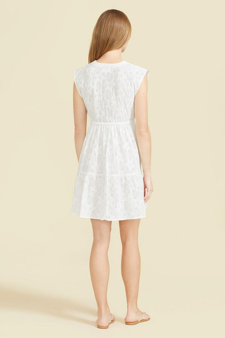 Ravello Dress - Starry White