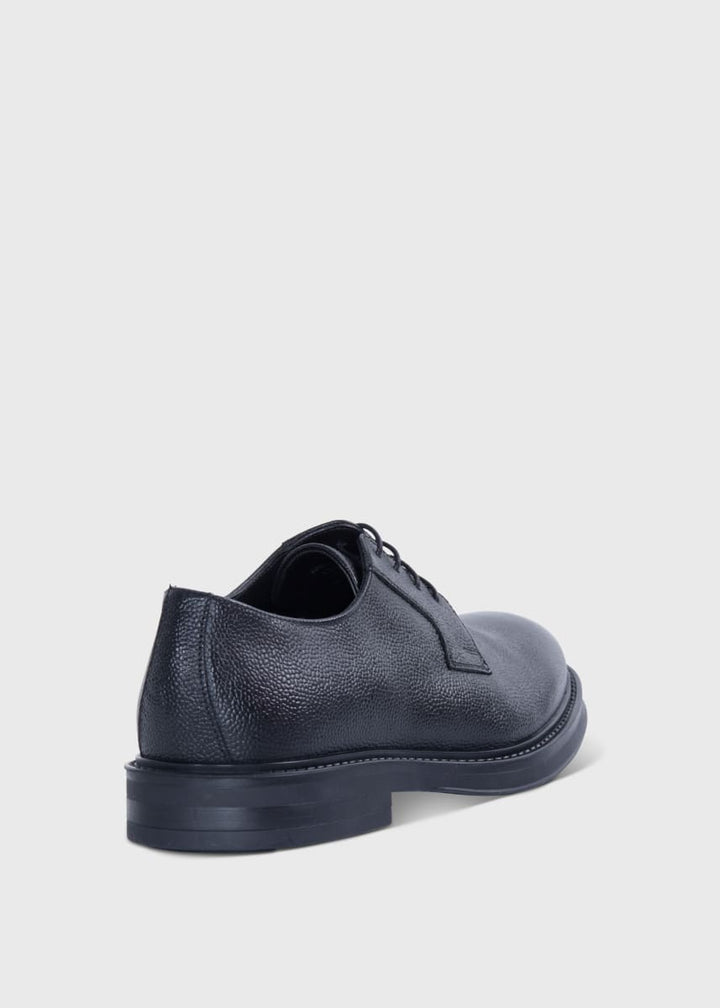 Michael Leather Lace Up - Black