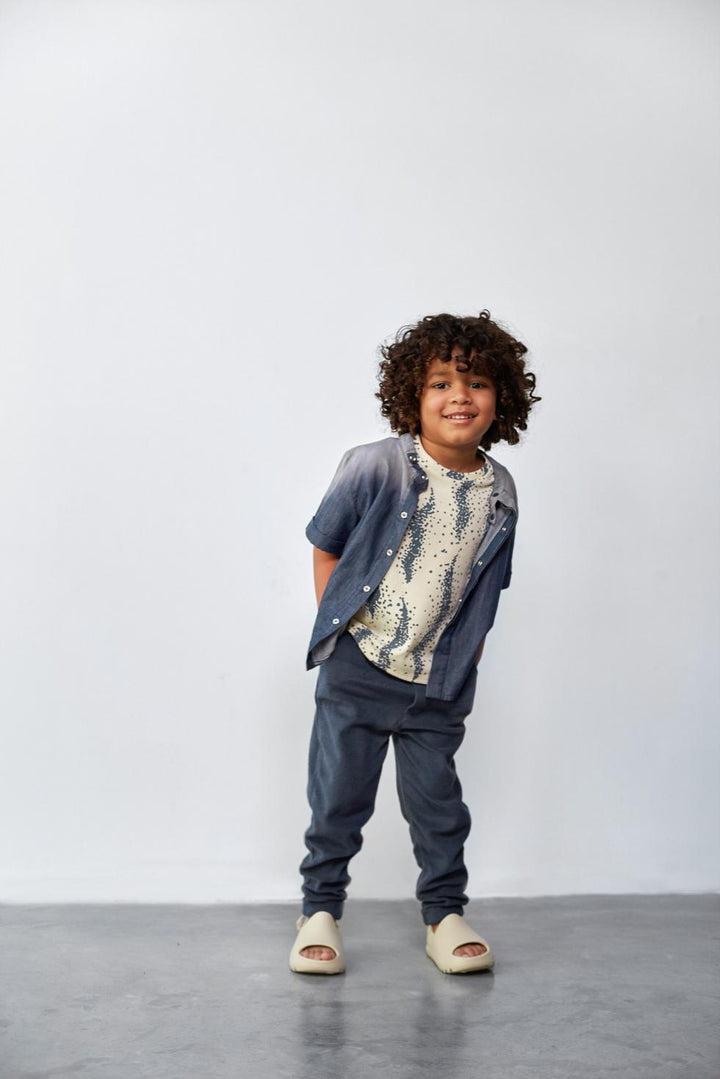 Denim Button Up Shirt - Indigo