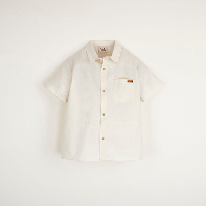 Off-White Poplin Shirt