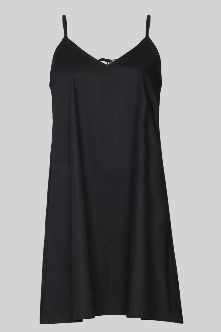Short Tent Dress - Black