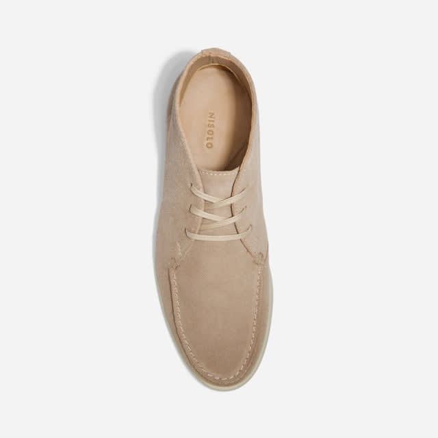 Drew Chukka - Linen Suede