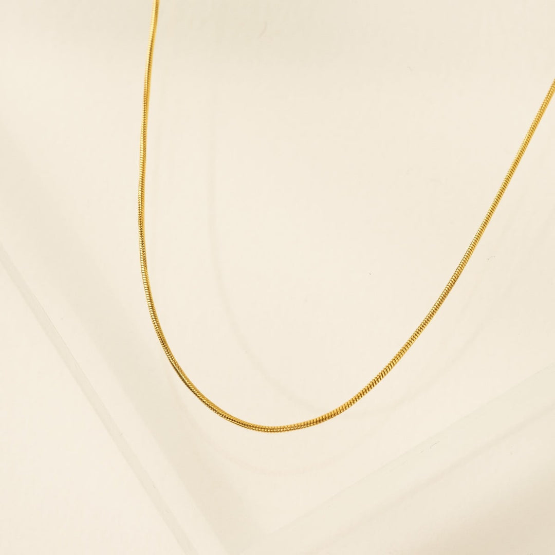 Snake Chain Gold-Filled Necklace