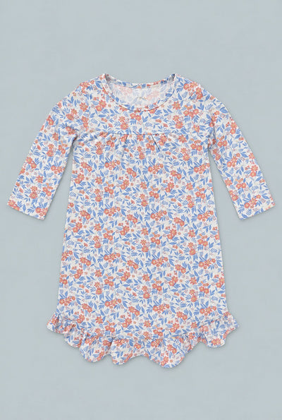Boho Dress - Vintage Flower Pink