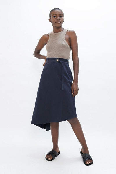 Mallorca Asymmetric Skirt - Summer Night