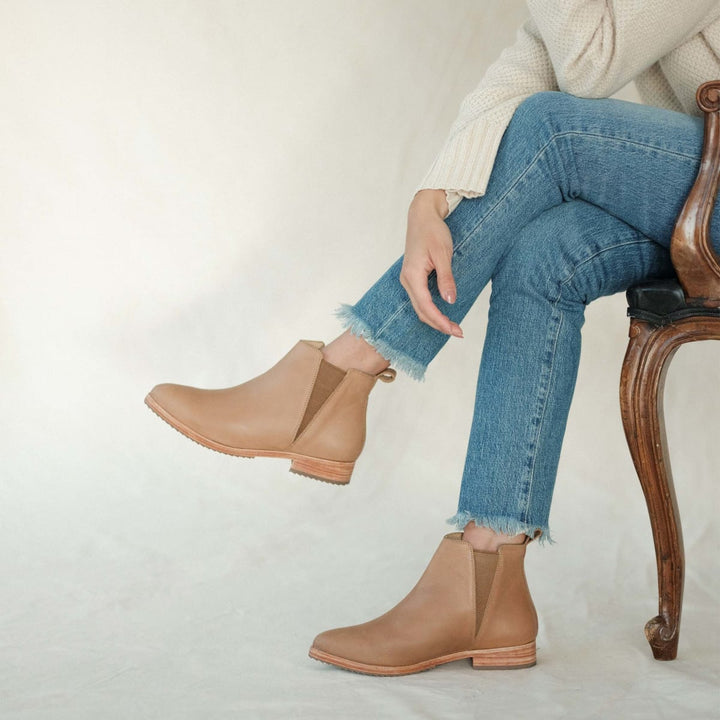 Classic Chelsea Boot - Almond