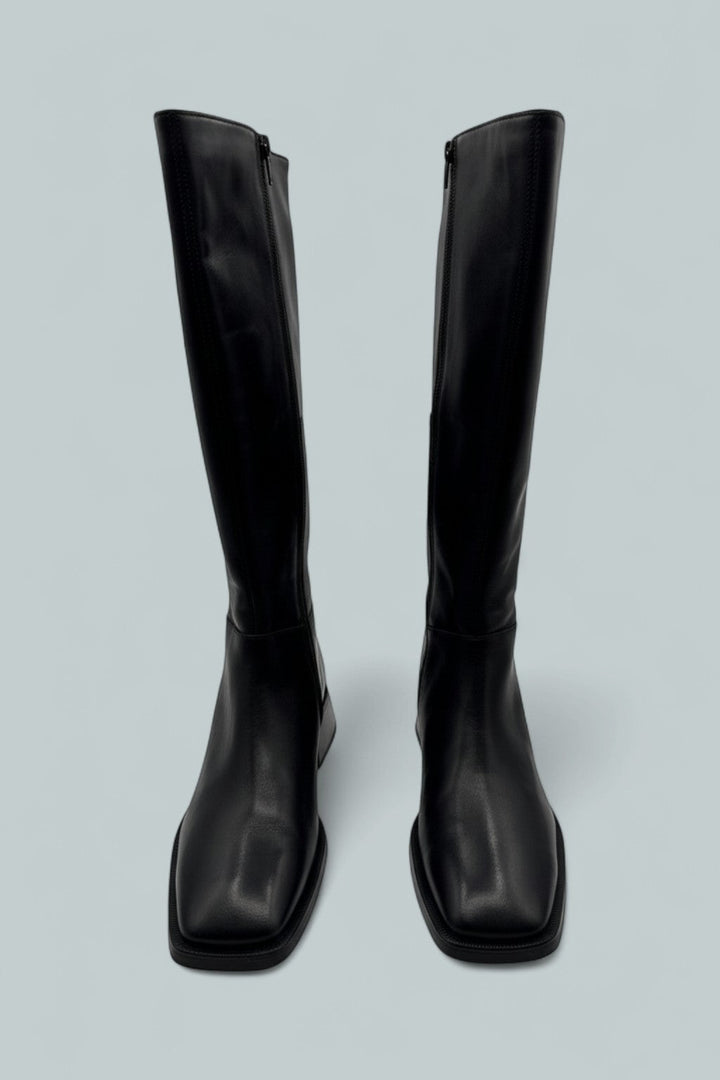 Women's Blanca Square Toe Boots - Black