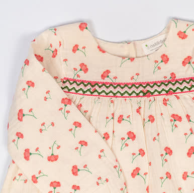 Blooming Peony Dress - Greek Villa