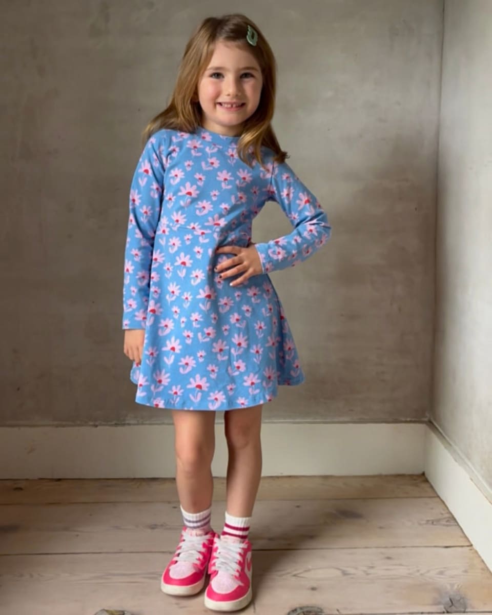 Louise Dress - Flower Field Parfait