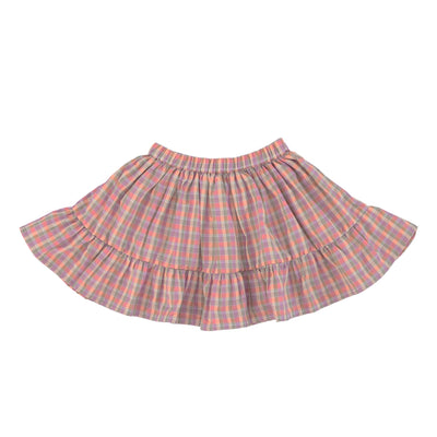 Alice Skirt - Pink Check