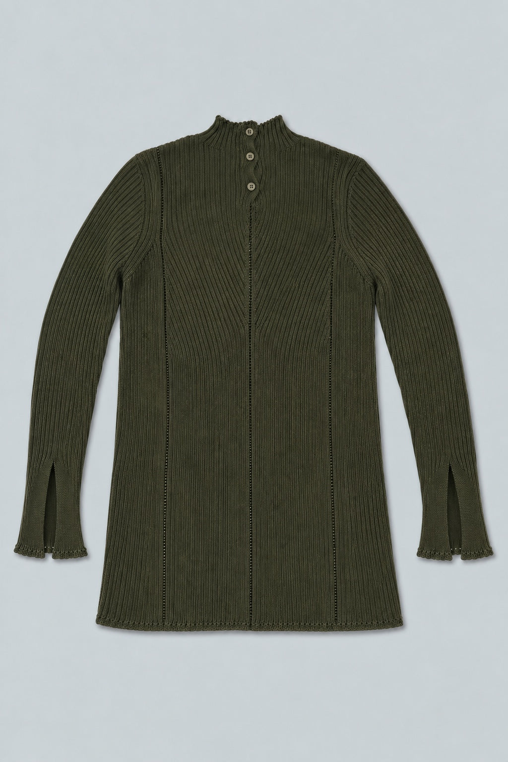 Mock Neck Sweater - Olive