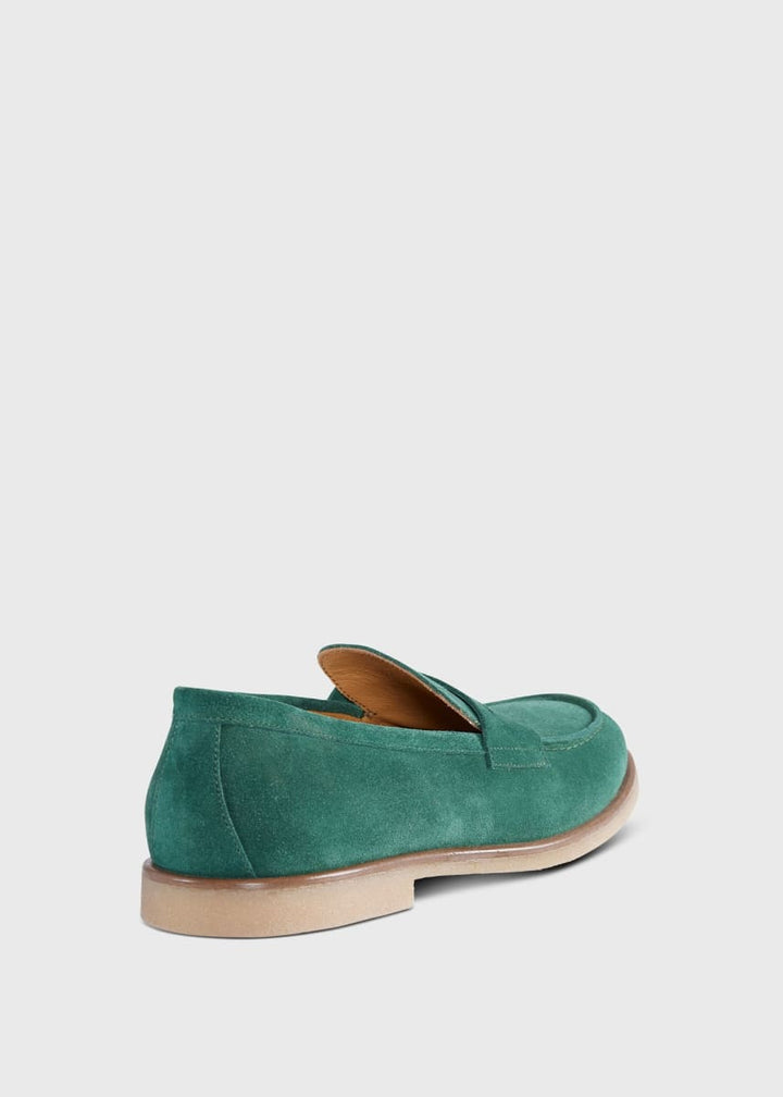 Suede Matthew Loafer - Green