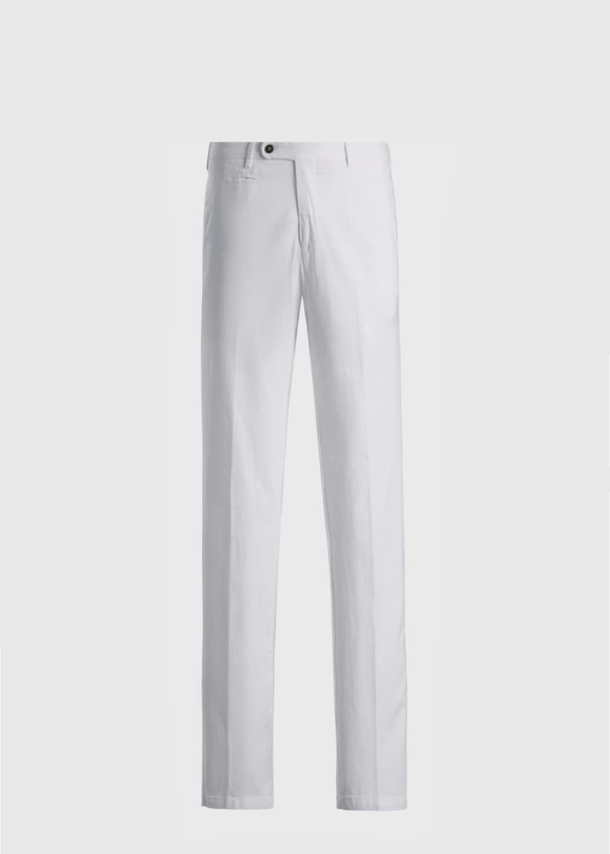 Cotton Trouser - White