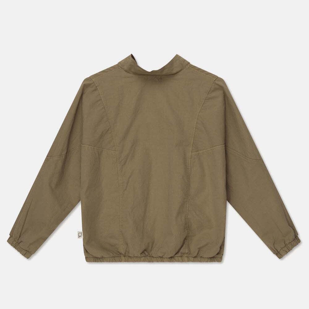 Poplin Bomber Jacket - Khaki