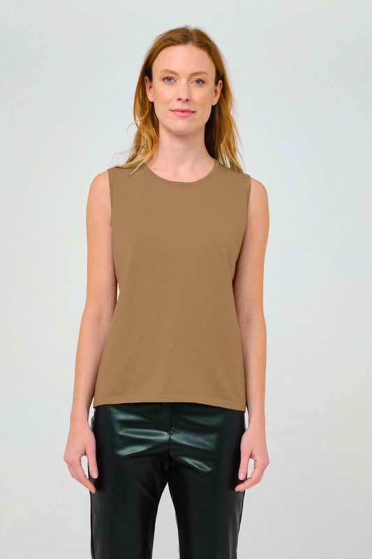 Winter Tank - Camel