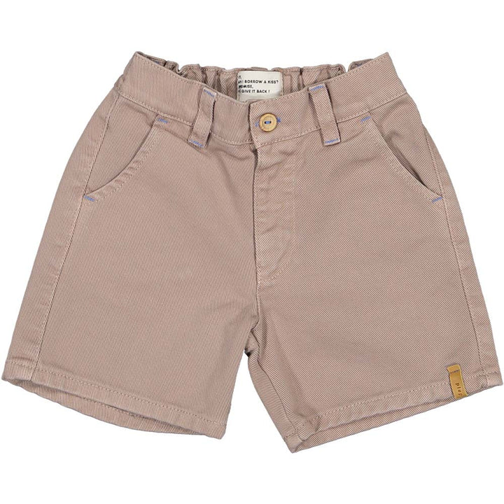 Boy Shorts - Brown Twill