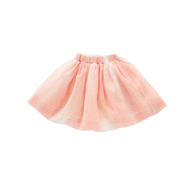 Layered Organza Skirt - Pink