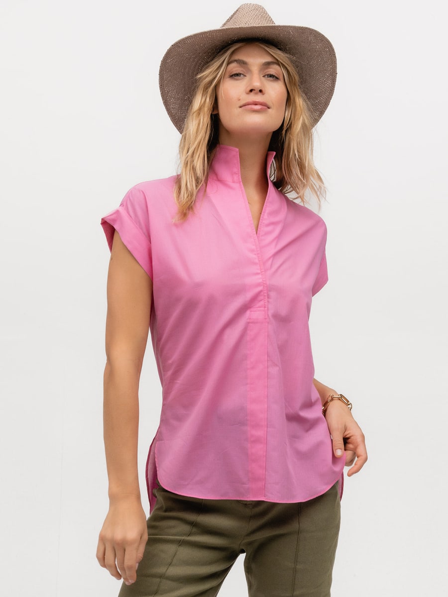 Cap Sleeve - Pink Sapphire