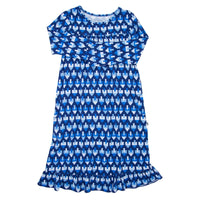Boho Dress - Dreidel Navy