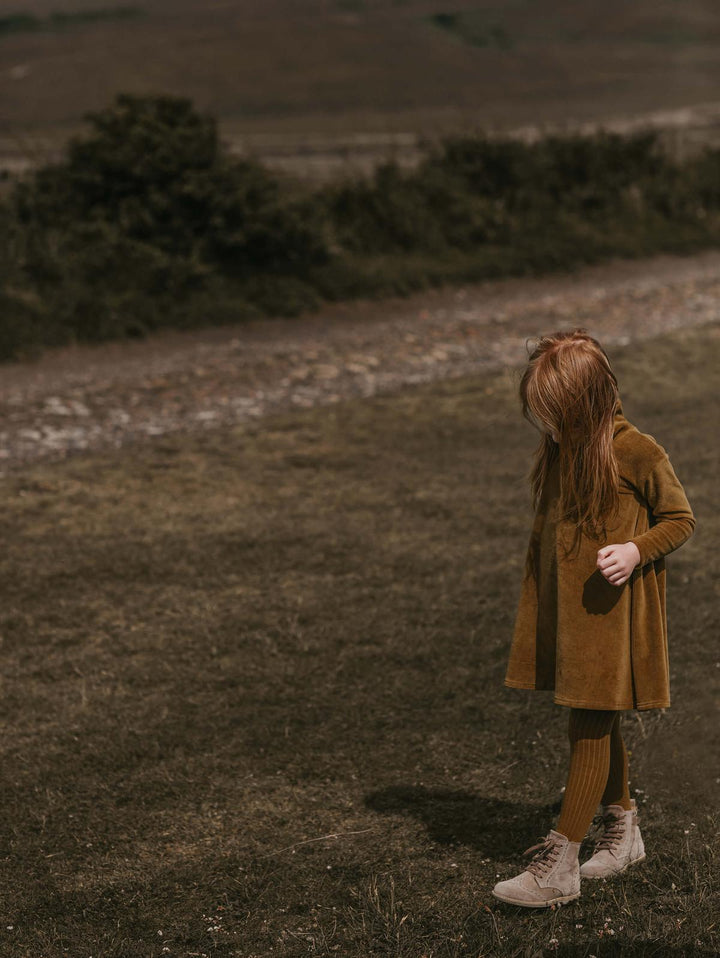 The Suede Boot - Taupe