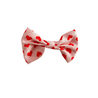 Heart Damask Maxi Bow