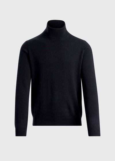 Cashmere Turtleneck Sweater - Black