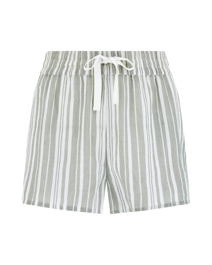 The Classic Boxer - Sage Stripe