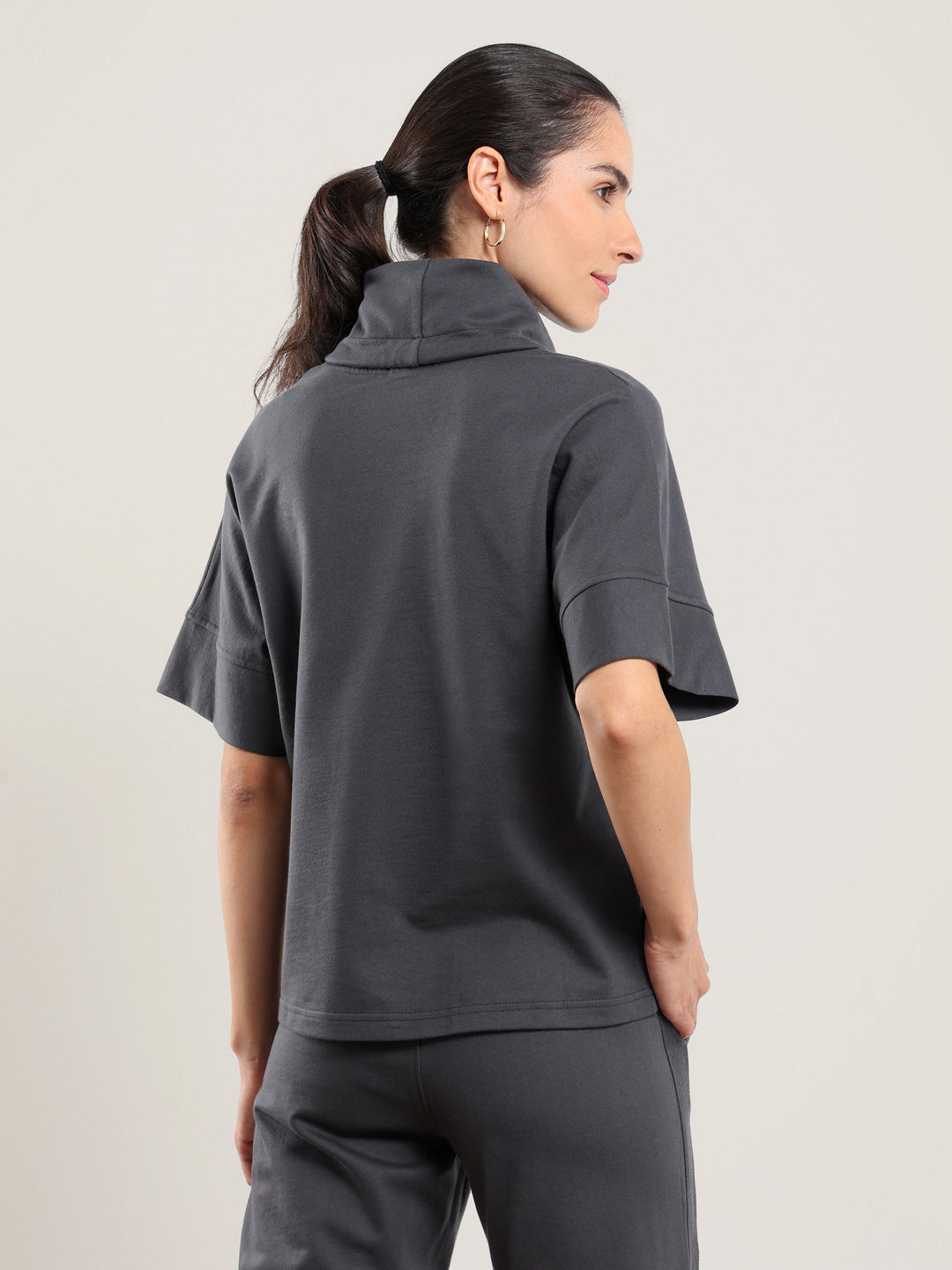 Eman Sweat Shirt - Midnight Grey