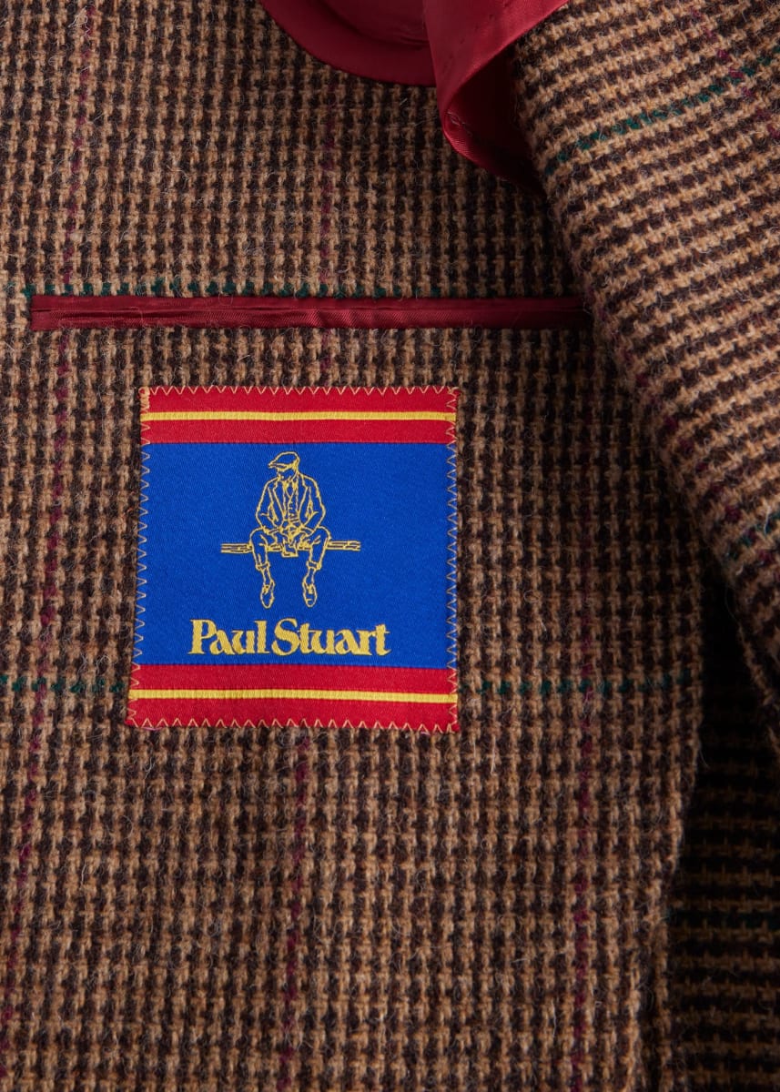 Brown Plaid Highlander Jacket - Brown