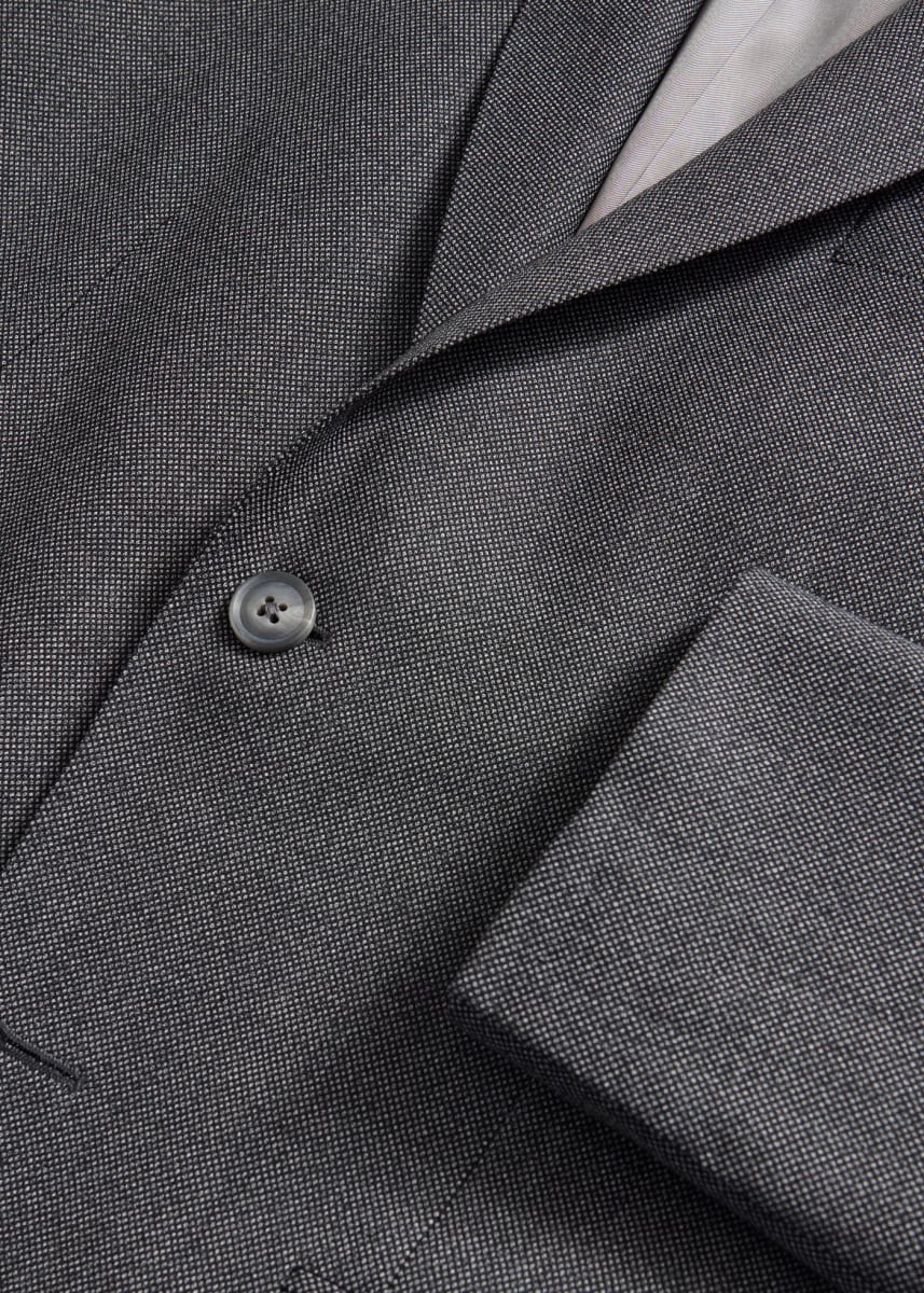 Nailhead Drake Suit - Grey