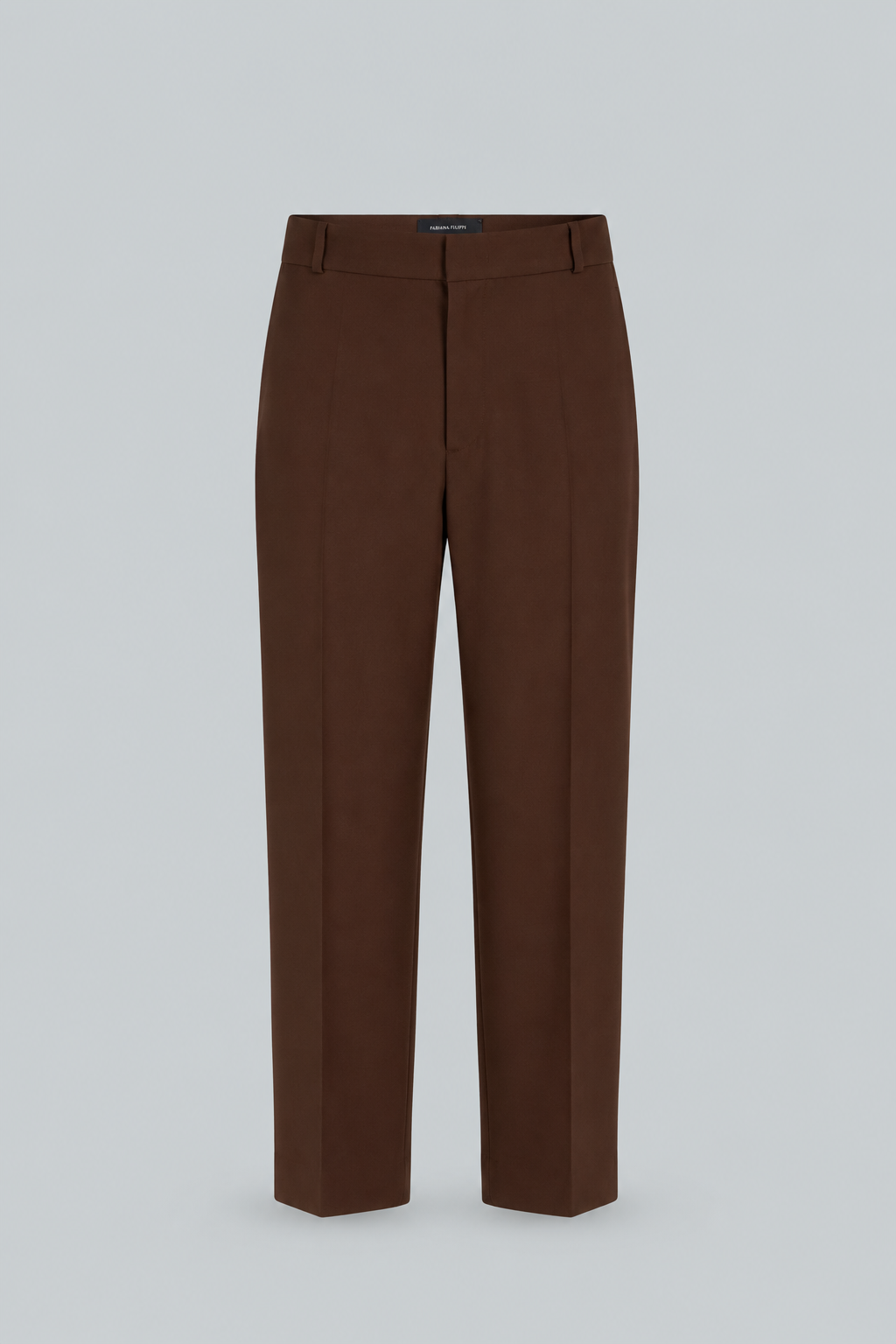 Slim Leg Pants - Brown Over