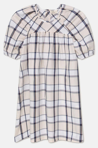 Plaid seersucker dress - Unique