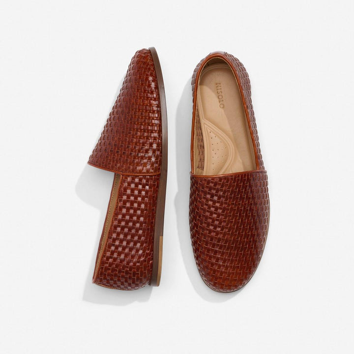 Alejandro Woven Slip-On 2.0 - Brandy