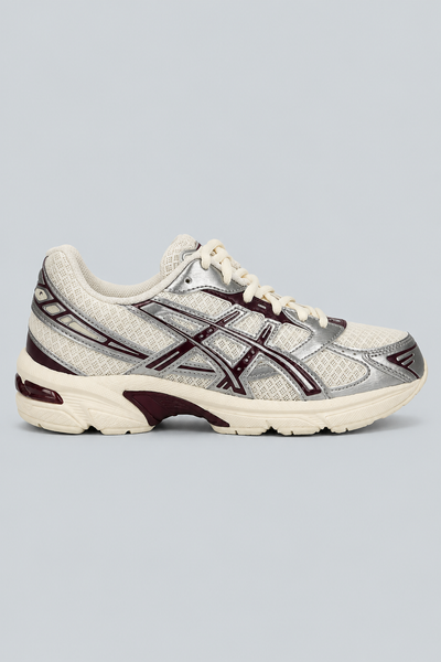 Women's Gel-1130 Running Sneakers - Cream/Benimo Purple