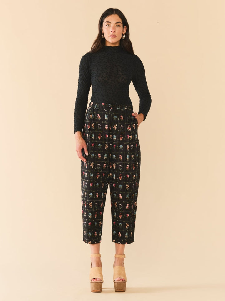 Maeve Pant - Florence Black Floral