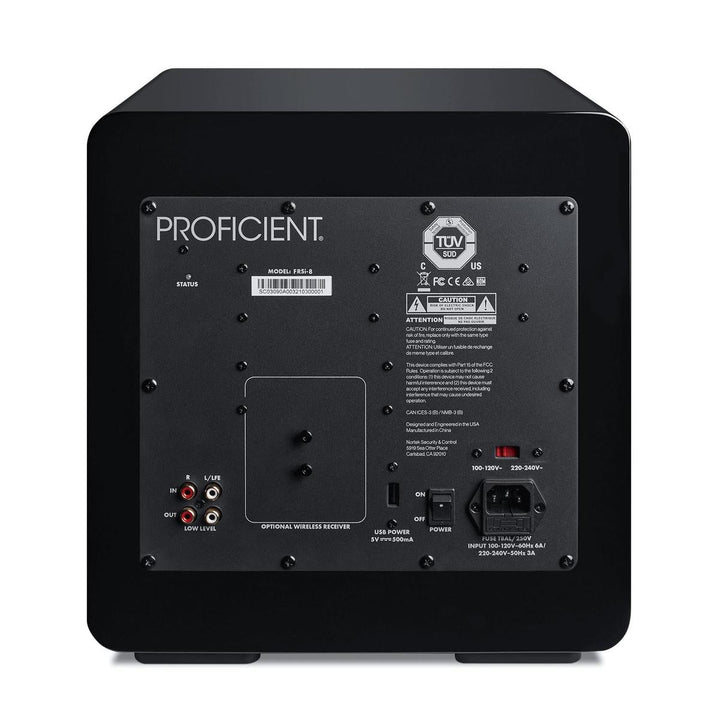 Proficient Reference FRS 8" Subwoofer - Multivoltage