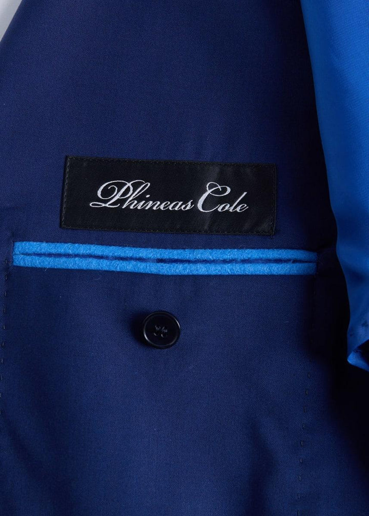 Phineas Cole — All Year Wool Suit - Royal Blue