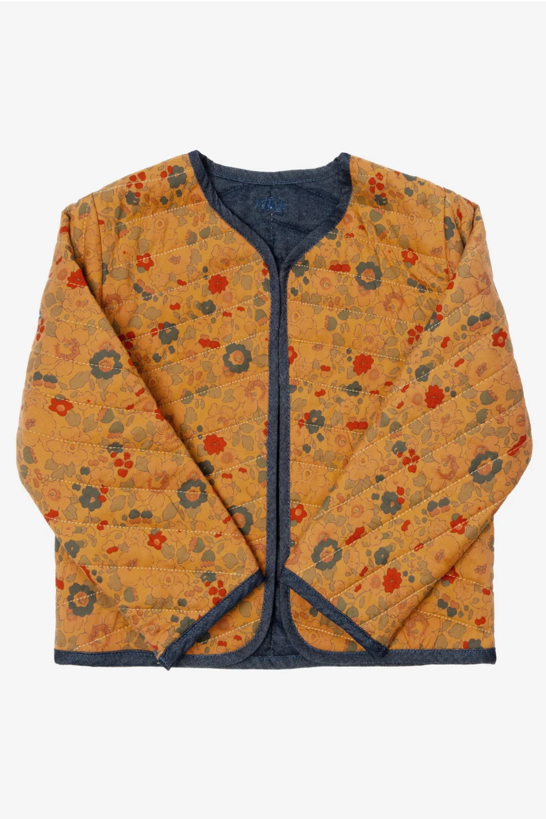 Reversible Baby Jacket - Terracotta Liberty