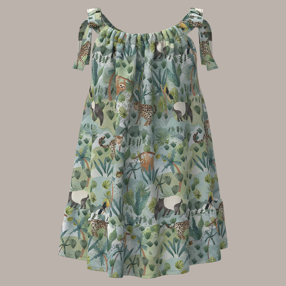 Boho Dress - Green Is Life