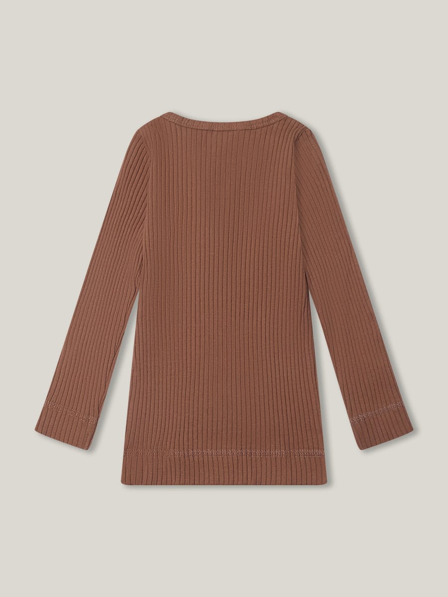 The Ribbed Top Baby - Cinnamon