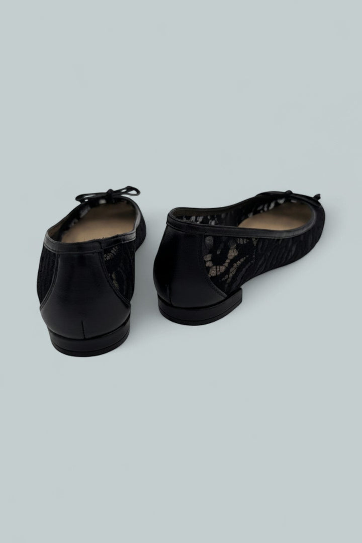 Arabella Ballet Flats - Black