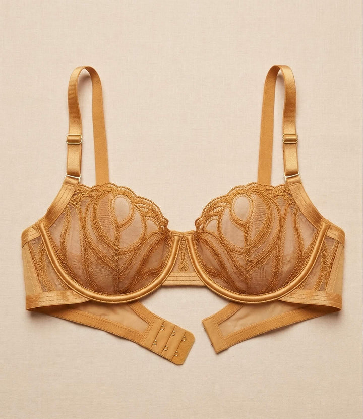 What Doesn't Break You... Demi Bra - Mustard