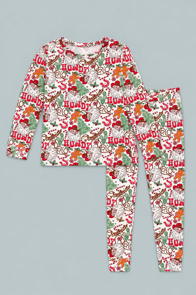 Big Kid Pajama - Howdy Santa