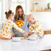 Adult Embroidered Crewneck Sweatshirt - Pizza Slice