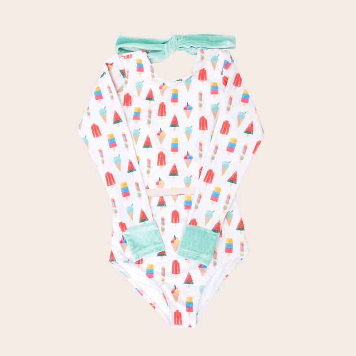 Two Piece Long Sleeve - Coney Island Popsicle