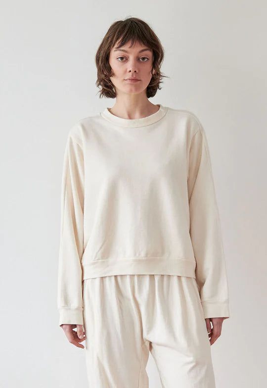 Easy Winter Sweatshirt - Natural Sweats WOL HIDE 